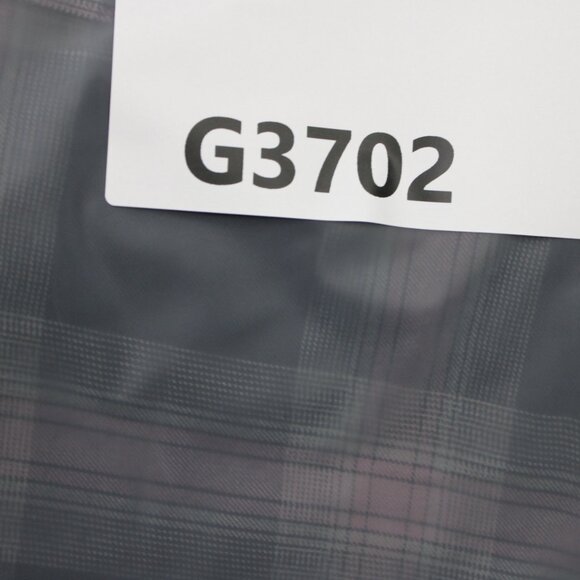 Travis Mathew Shirt NWT Mens Large Purple/Black Clould Plaid Flannel Long Sleeve - Picture 16 of 16